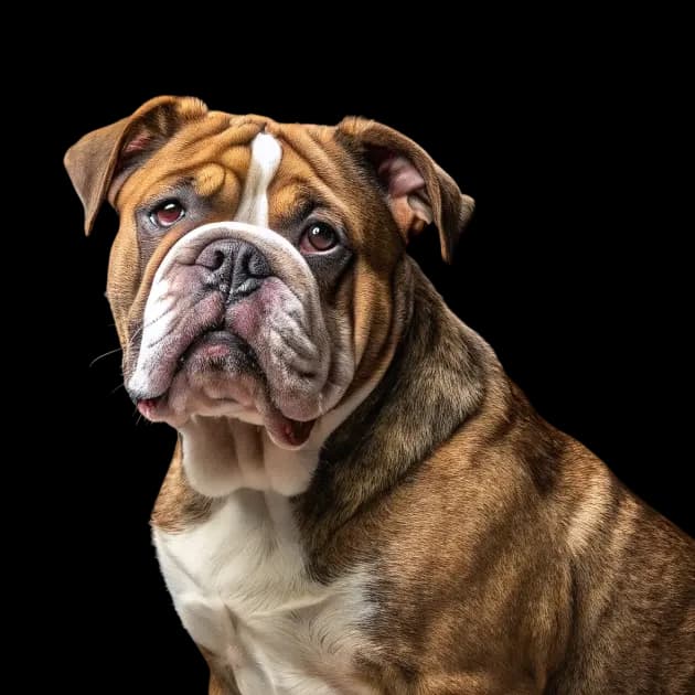 A headshot photo of Alapaha Blue Blood Bulldog