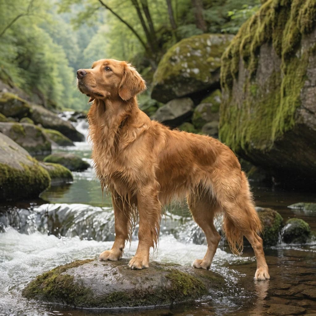 Red Field Golden Retriever photo 3
