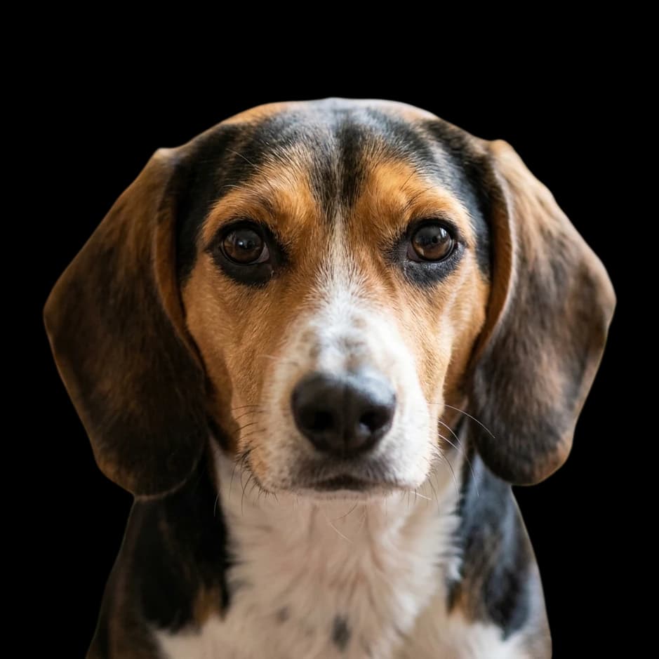 A Doxle cross between a Beagle and a Dachshund