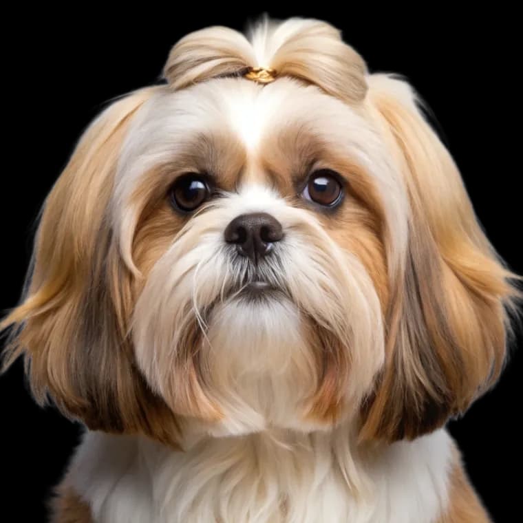 An adorable Shih Tzu dog