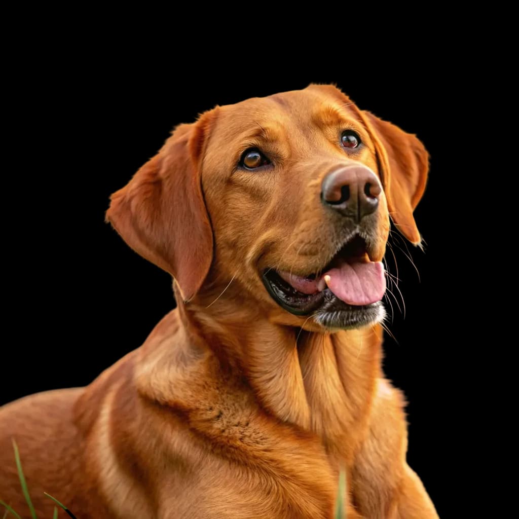 A Red Fox Labrador Retriever