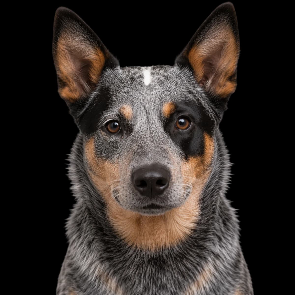 A headshot photo of a Texas Heeler